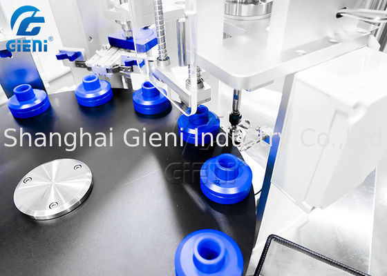 Relleno rotatorio semi automático y máquina que capsula para el lustre del rimel o del labio