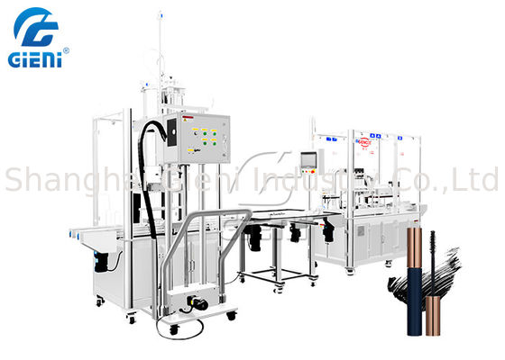 Máquina rotatoria automática de llenado y tapado de rímel Lipgloss Lipgloss