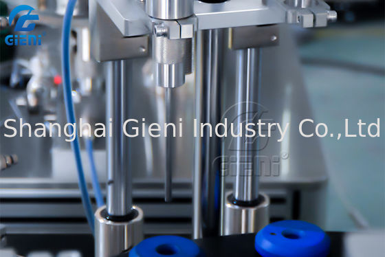 Bocas de la máquina 2 de AC220V 50pcs/Min Rotary Nail Gel Filling