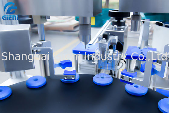 Bocas de la máquina 2 de AC220V 50pcs/Min Rotary Nail Gel Filling