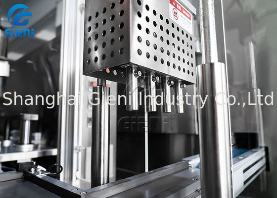 Máquina de rellenar del silicón de 4 bocas de la barra de labios llena del molde