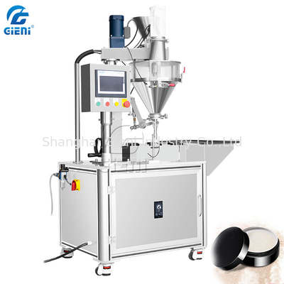 Llenadora automática rotativa de polvos sueltos con alimentación por tornillo con sensor de pesaje