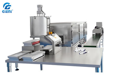Calidad Máquina de rellenar del protector labial semi auto con el enfriamiento y la función de refundición fábrica