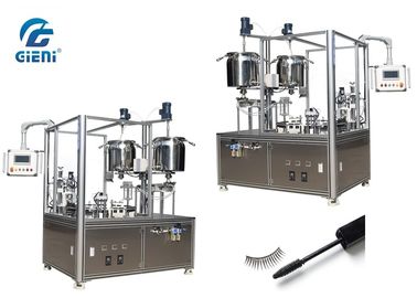 Un buen precio. Máquina de rellenar semi automática del cepillo del rimel con dos Nozzels en línea