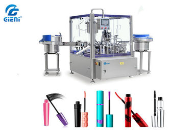 Un buen precio. Tipo rotatorio capacidad cosmética automática del control 1-30ml del PLC de la máquina de rellenar en línea