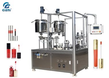 Un buen precio. Cabezas cosméticas de la máquina de rellenar 2 de la alta precisión con el motor servo para el lustre del labio en línea
