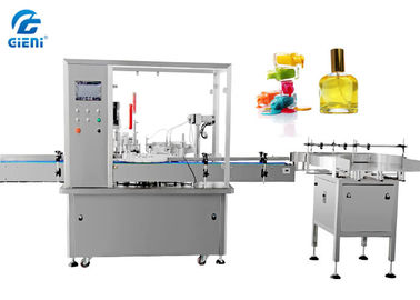 Un buen precio. Capacidad de la máquina de embotellado del esmalte de uñas del control del PLC 50BPM 30ml en línea