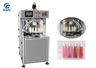 Un buen precio. Multi Colors Spiral Lip Gloss Filling Machine 12L Material Tank en línea