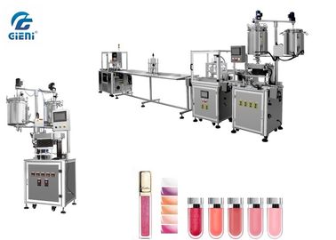 Un buen precio. Máquina de rellenar cosmética automática de alta velocidad para el aceite del labio con la pantalla táctil en línea