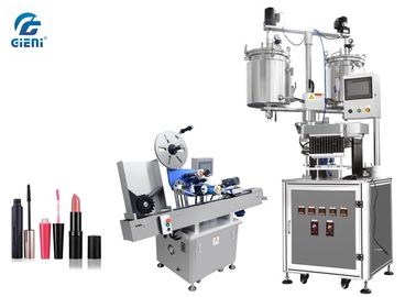 Un buen precio. La máquina de rellenar del protector labial semiautomático de 12 cavidades con el rotulador auto, 20L se dobla el tanque en línea