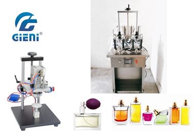 Un buen precio. Máquina semi auto 10-20bot/Min de la fabricación del esmalte de uñas de 4 bocas con el arrugador en línea
