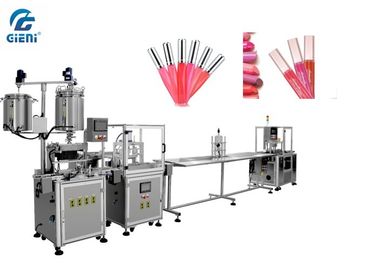 Un buen precio. Máquina de rellenar de relleno estática 60~84pcs/Min del aceite modelo del labio para diversos envases en línea