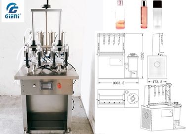 Un buen precio. Máquina de rellenar de la tinta material a base de agua para el envase de cristal en línea