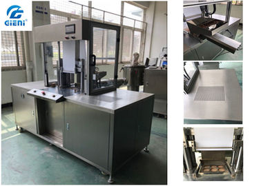 Un buen precio. Compactadora para el polvo cosmético en la cacerola de aluminio, prensa de planchar del polvo cosmético de AC380V en línea