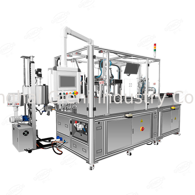 Máquina de moldeo de lápiz labial de goma de silicona en forma de U Máquina automática de llenado de bálsamo labial