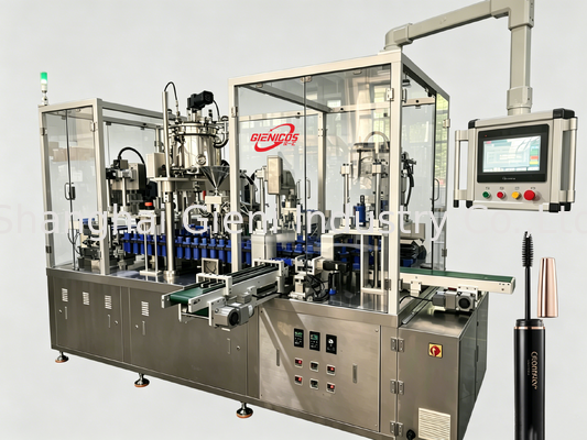 JQH-02 Máquina automática de llenado y tapado de brillo labial Máquina de llenado cosmético de alta velocidad 80 PCS/MIN