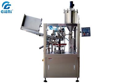 Un buen precio. Relleno del tubo y máquina semi automáticos conducidos servo del lacre para la crema del maquillaje en línea
