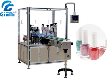 máquina de 45pcs/Min Nail Polish Filling Capping con 2 bocas