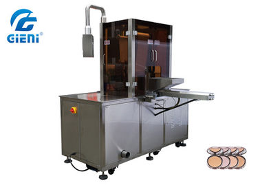 Máquina cosmética hidráulica de la prensa del polvo de 7.5HP 7Mpa