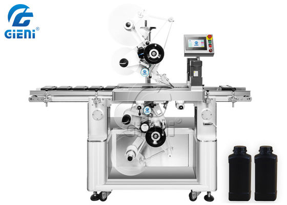 Un buen precio. máquina de la correa 250pcs/Min Cosmetic Dual Side Labeling de 91m m en línea