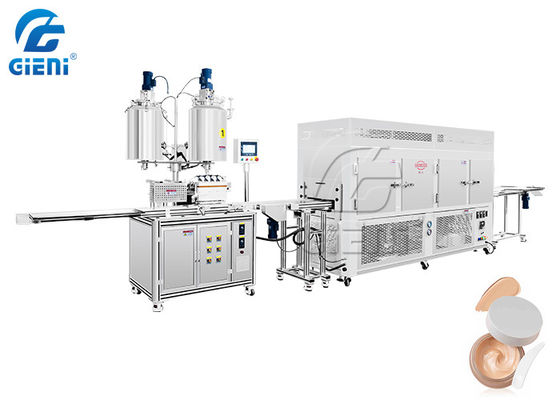 5 máquina de rellenar 0.8MPa 360pcs/H del pistón linear de las bocas