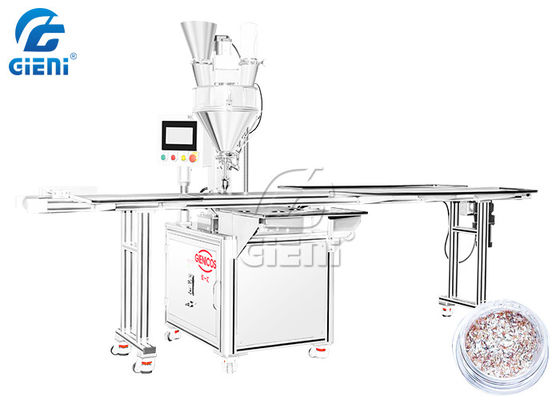Un buen precio. máquina de rellenar cosmética del control del PLC 900pcs/H con la tolva 25L en línea