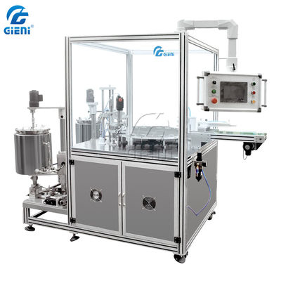Un buen precio. 15L tipo rotatorio máquina de rellenar poner crema automática del amortiguador de aire en línea