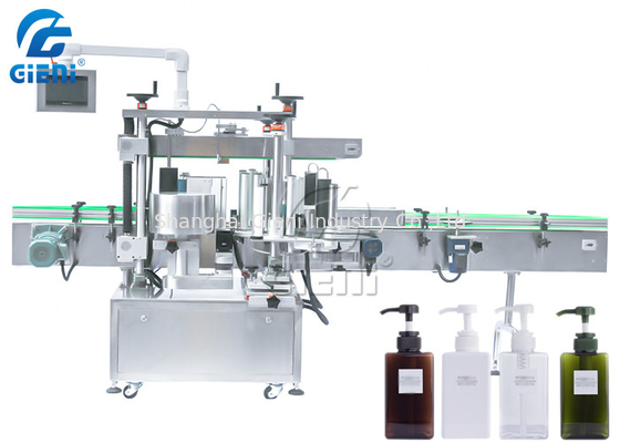 Un buen precio. Máquina de etiquetado lateral doble de la rueda de estrella para el cuadrado y las botellas redondas en línea